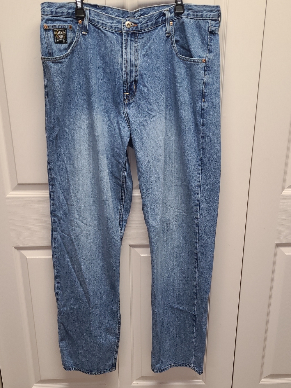 Cinch Black Label Western iconic traditional Loose Fit Light Blue Denim Jeans